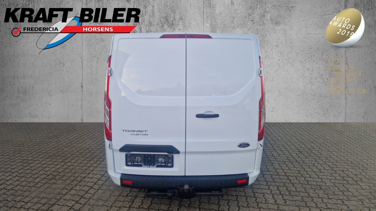 Hvid Ford Transit Custom 300 L1 fra 2023