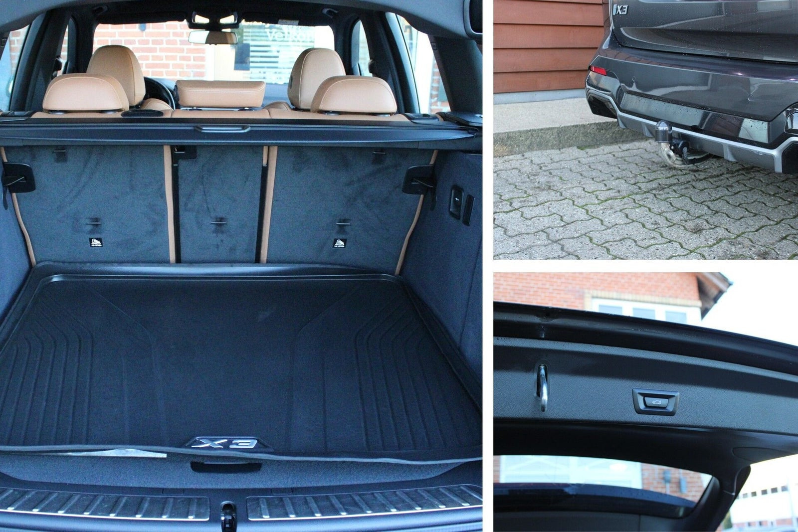 Grå BMW iX3 fra 2024