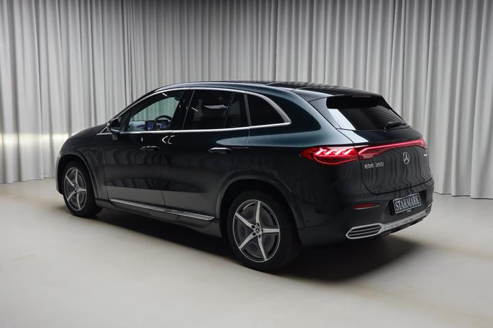 Grøn Mercedes EQE350 SUV fra 2025