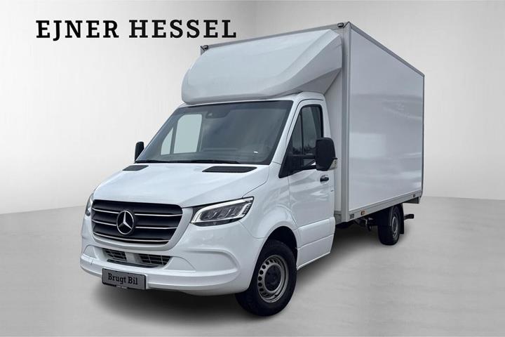 Hvid Mercedes Sprinter 317 fra 2023