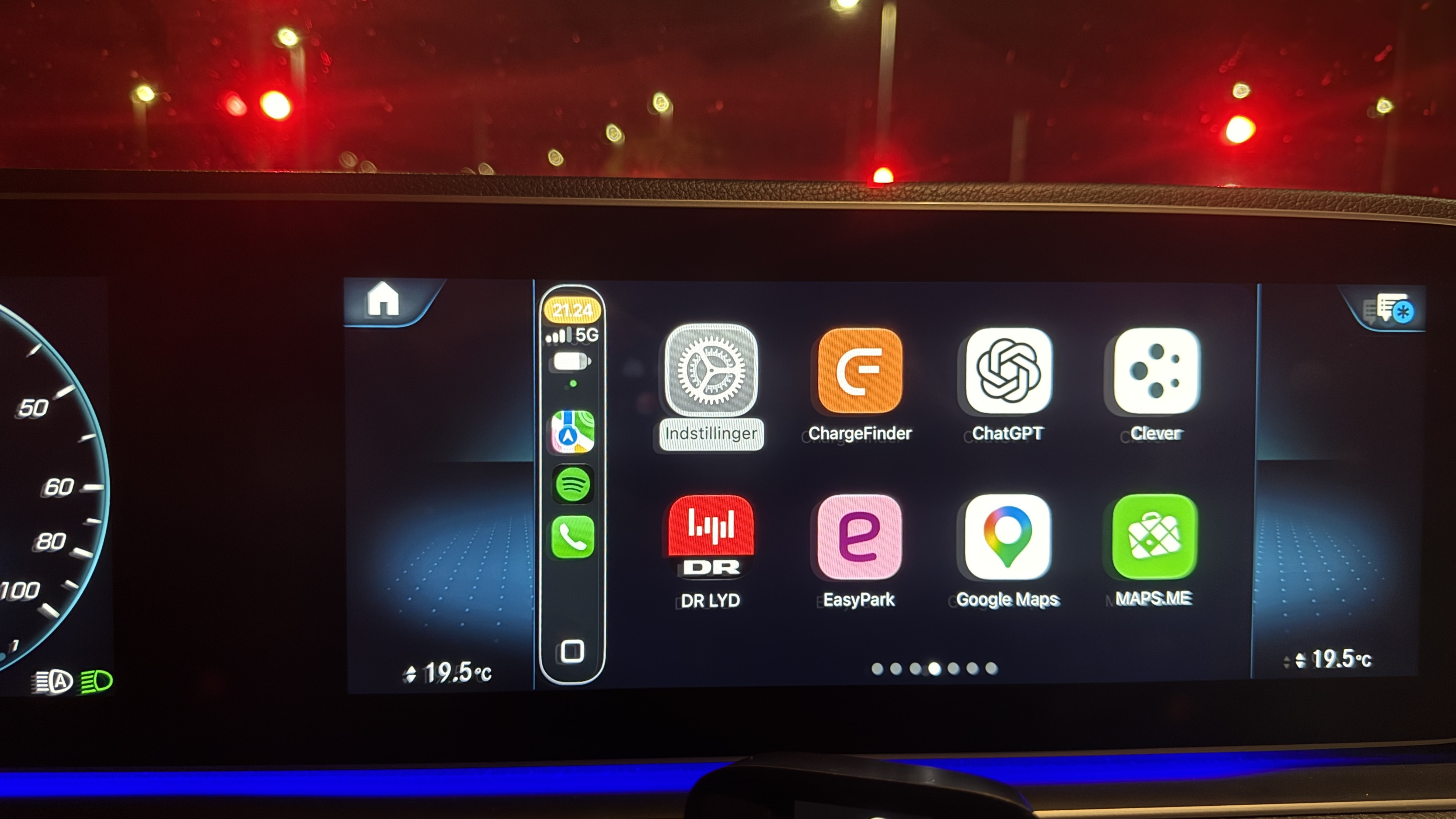 Sort Mercedes GLE fra 2020