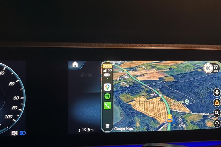 Sort Mercedes GLE fra 2020