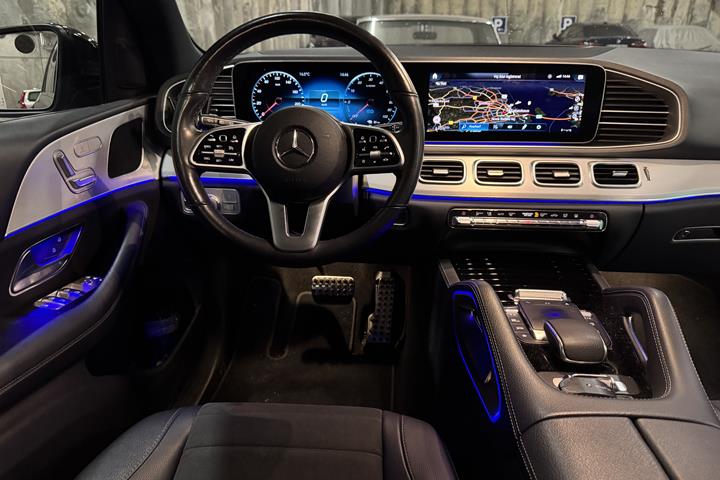 Sort Mercedes GLE fra 2020