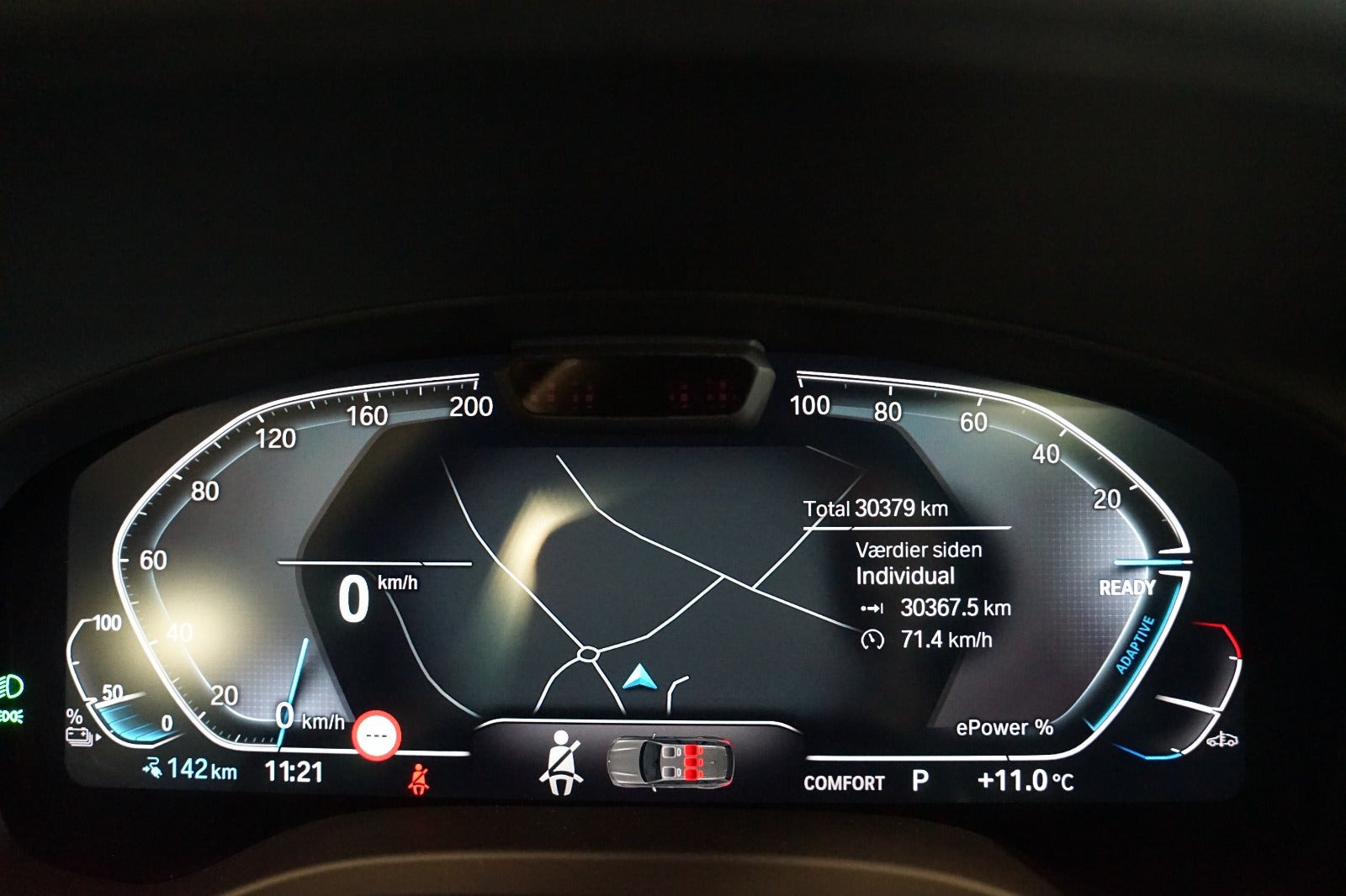 Sort BMW iX3 fra 2024
