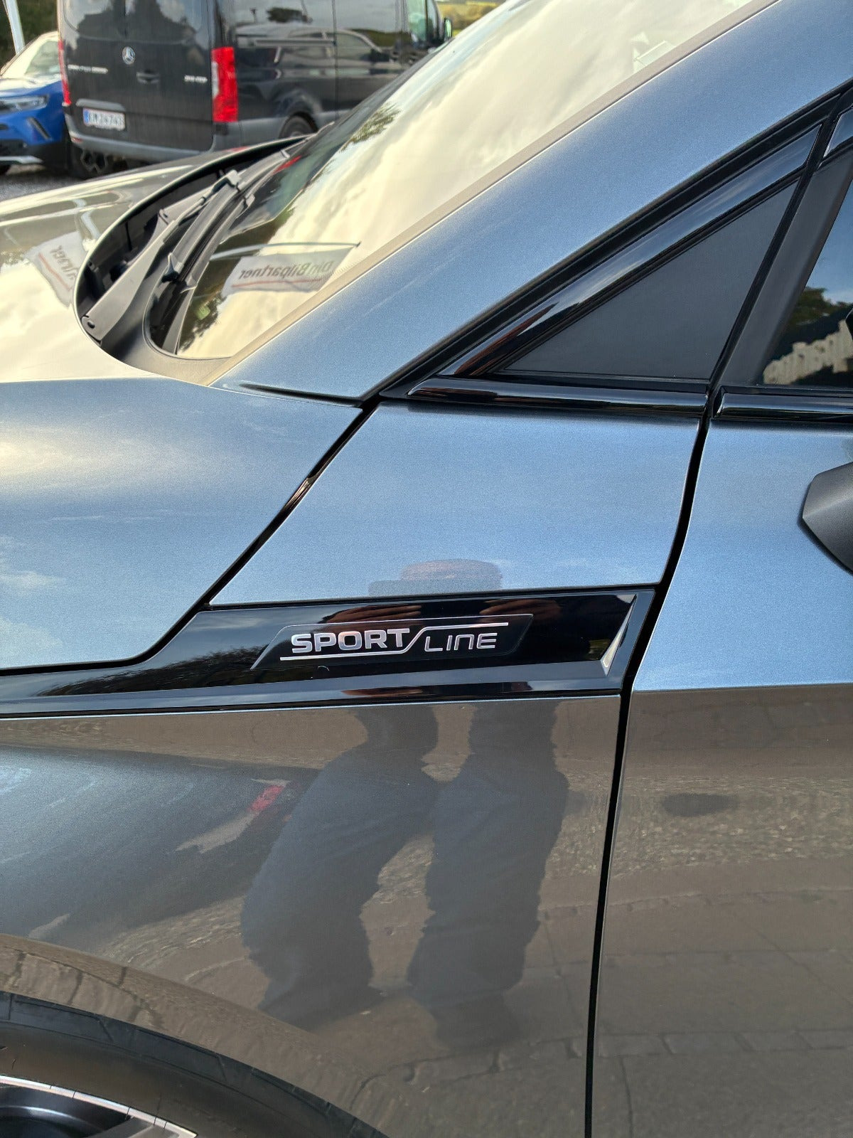 Sort Skoda Enyaq fra 2024