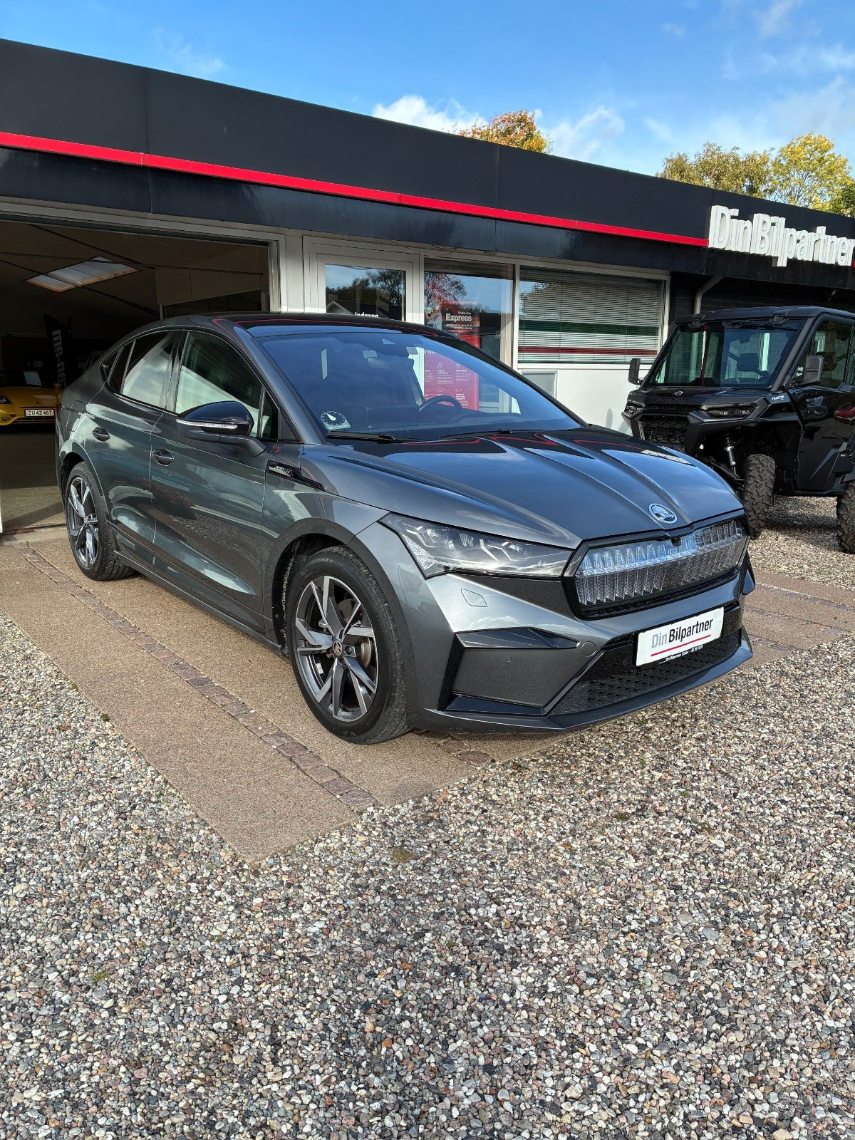 Sort Skoda Enyaq fra 2024