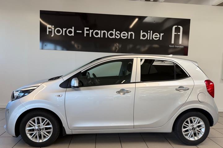 Sølv Kia Picanto fra 2021