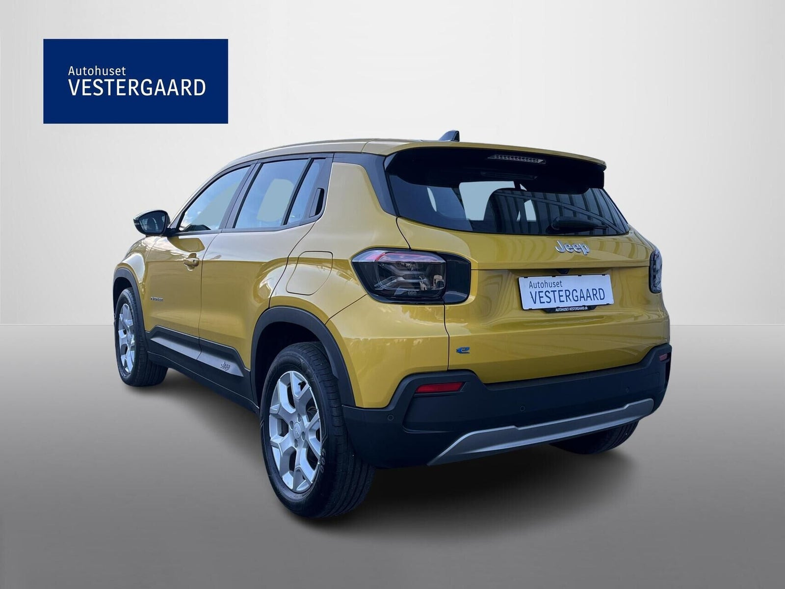 Gul Jeep Avenger fra 2025