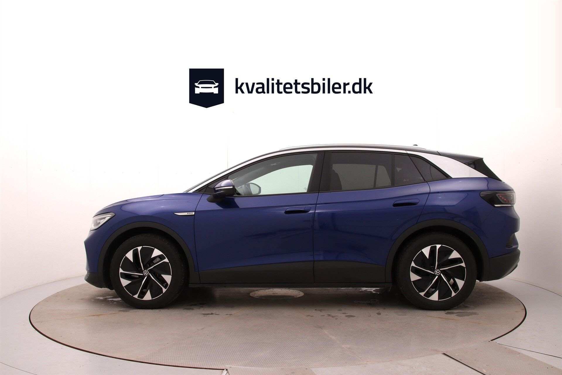 Blå VW ID.4 fra 2023