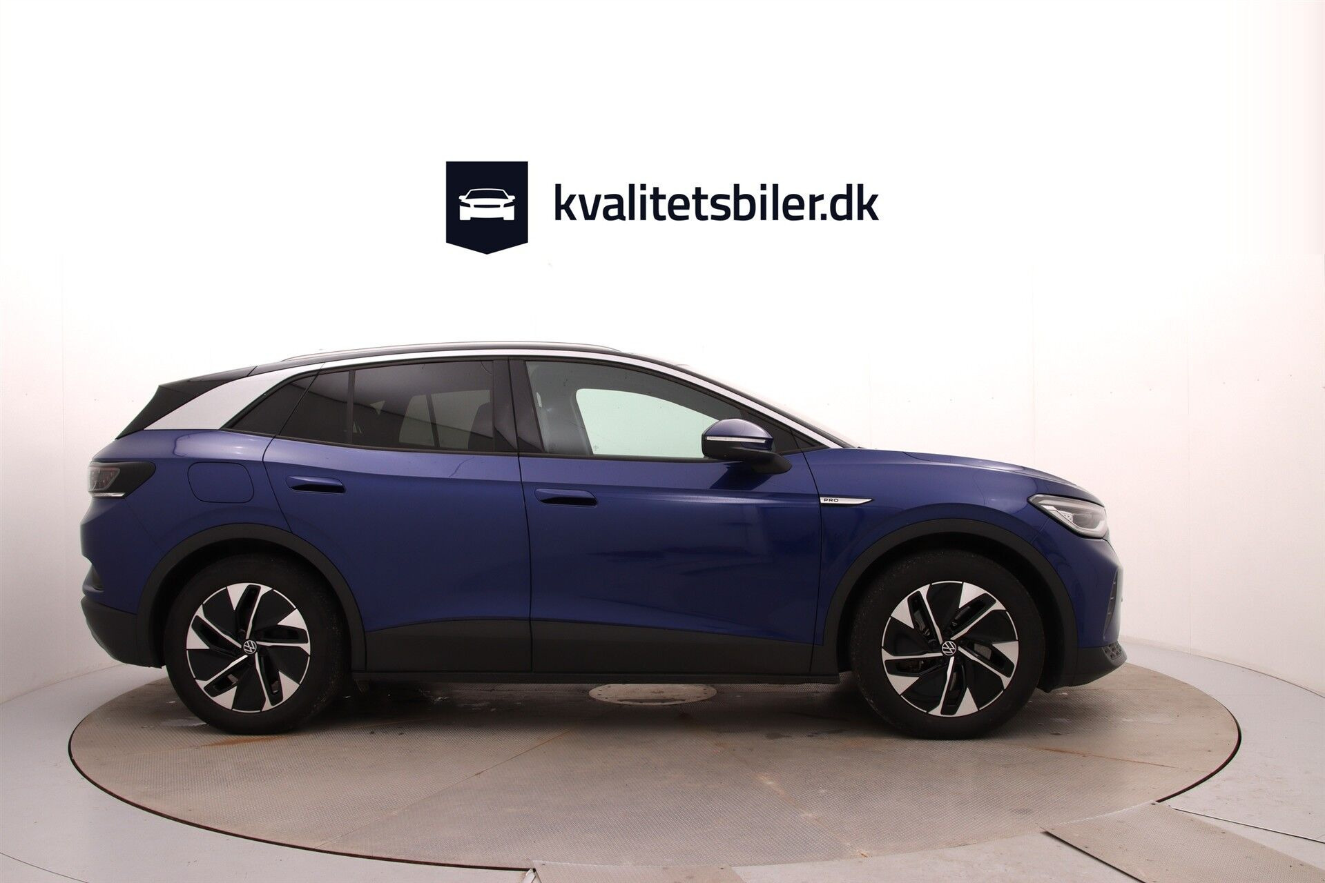 Blå VW ID.4 fra 2023