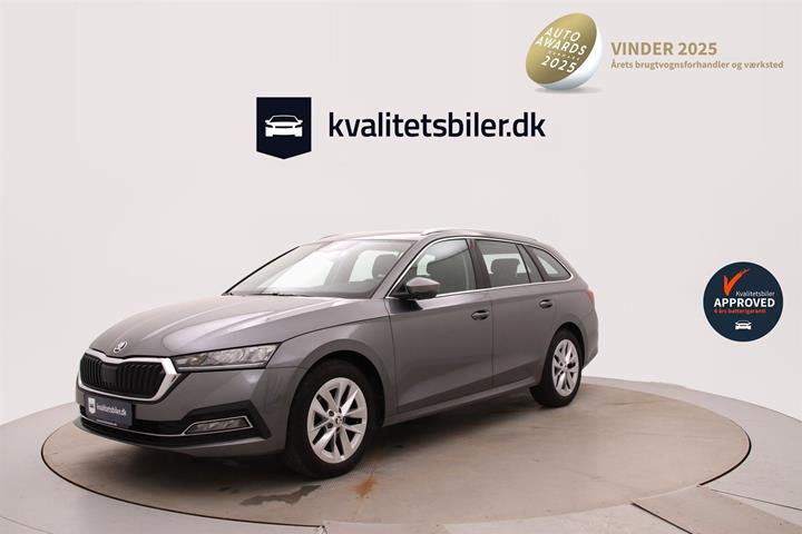 Grå Skoda Octavia fra 2023