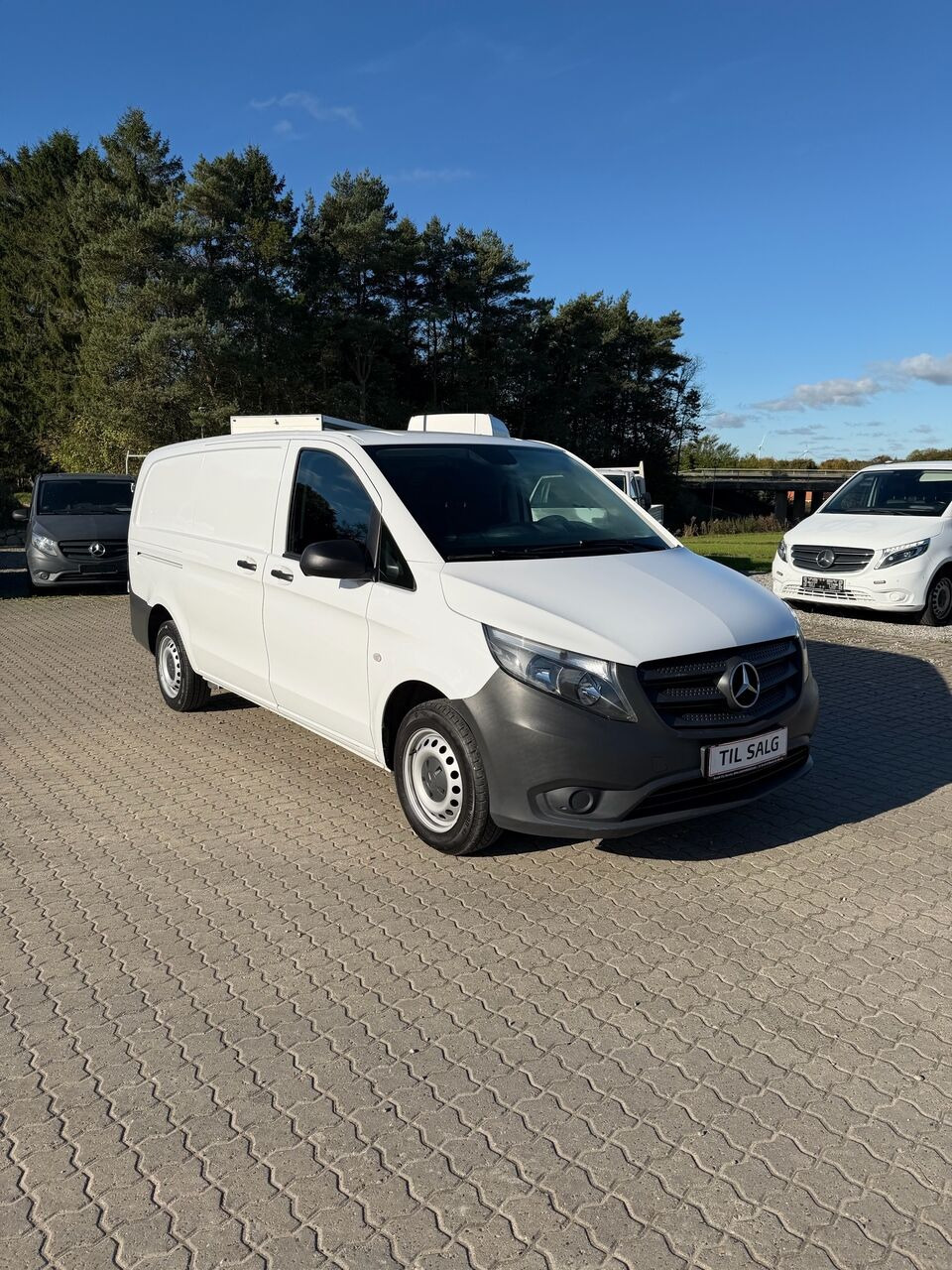 Hvid Mercedes Vito fra 2017