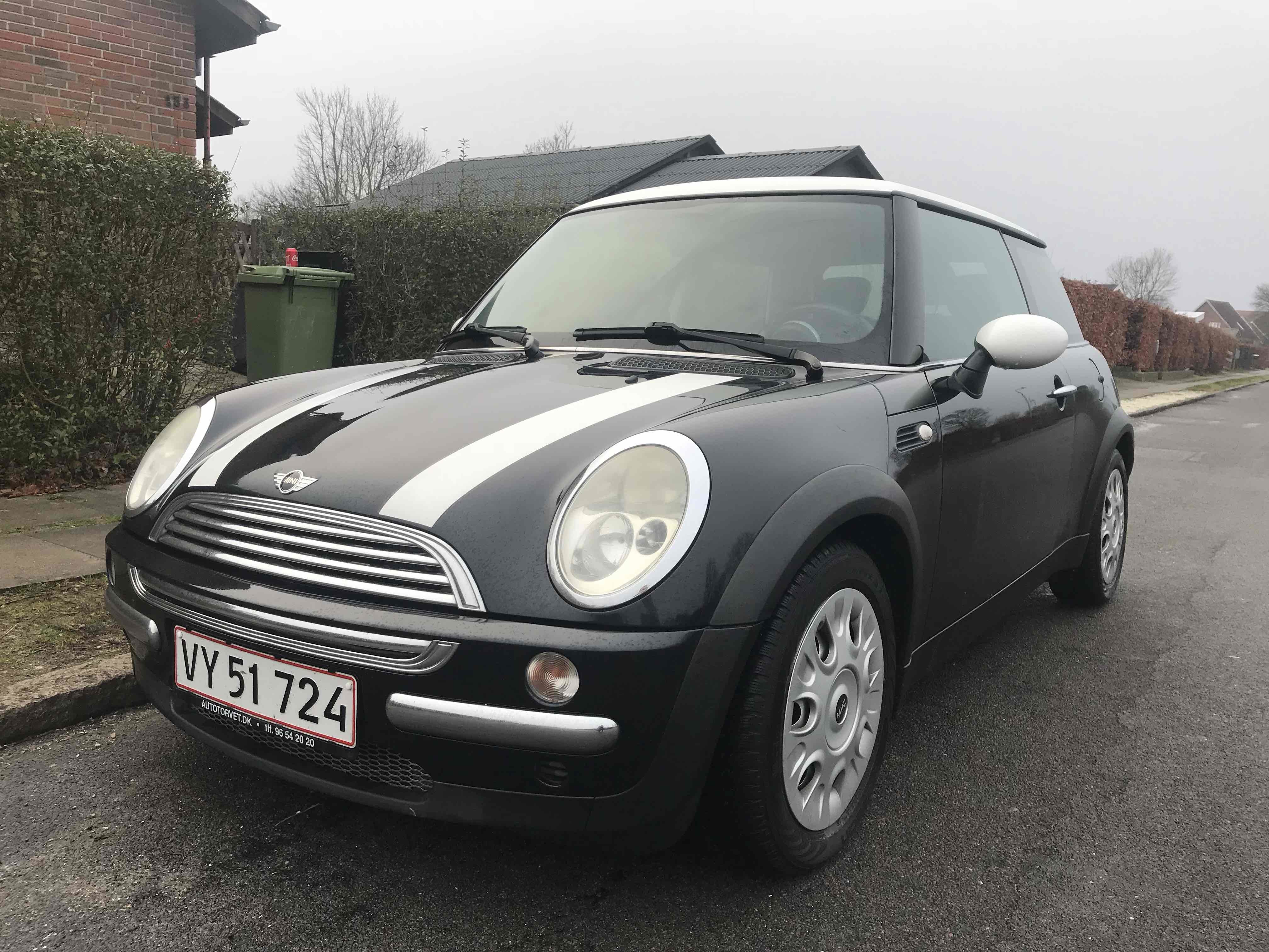Sort Mini Cooper fra 2004