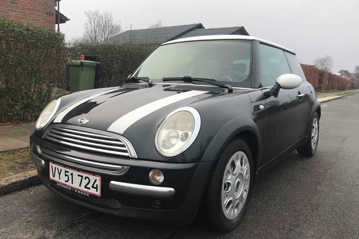 Sort Mini Cooper fra 2004