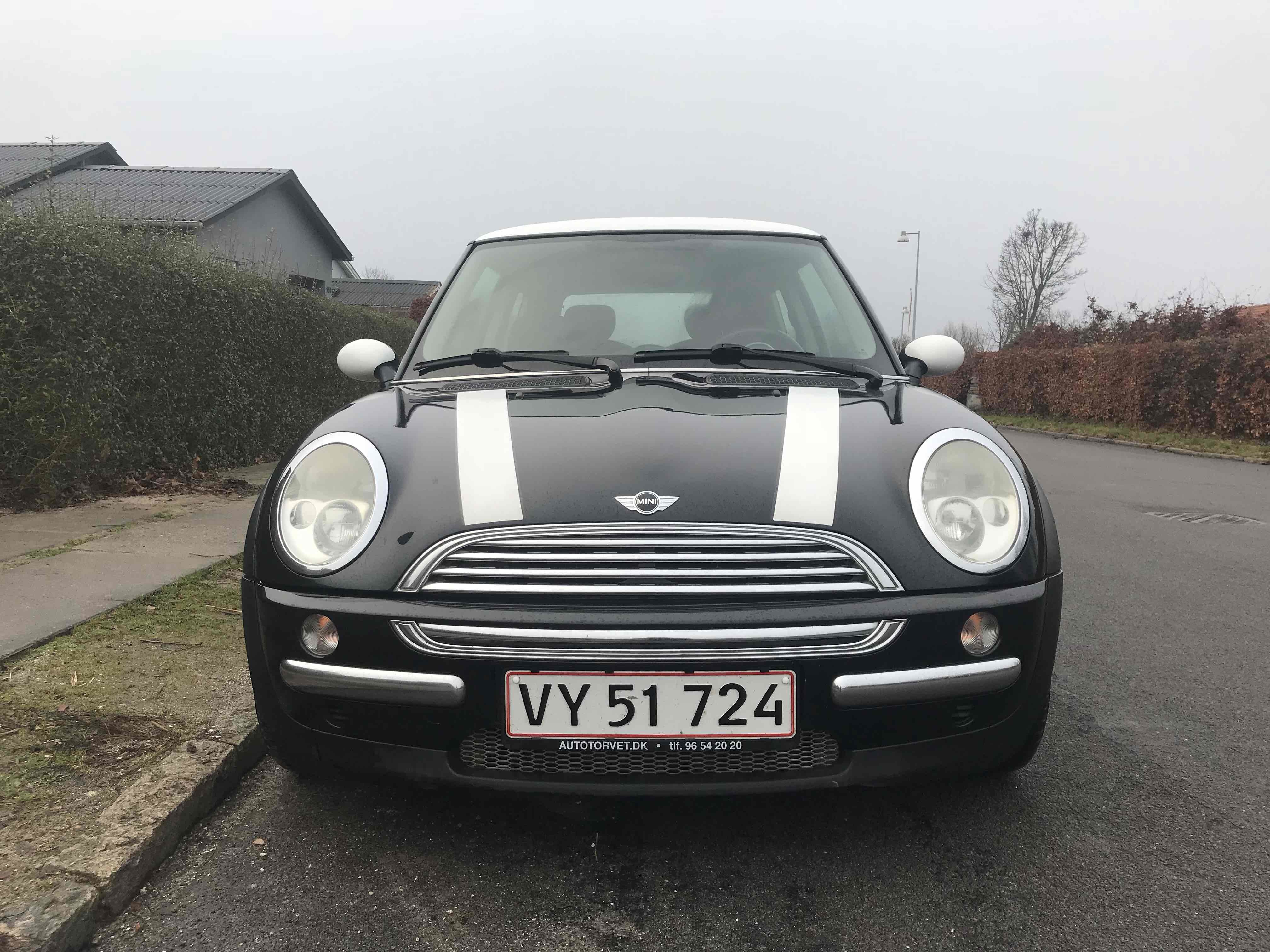 Sort Mini Cooper fra 2004
