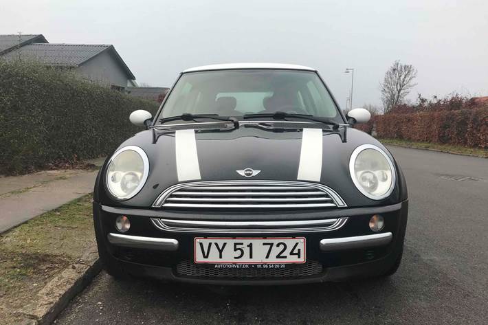 Sort Mini Cooper fra 2004