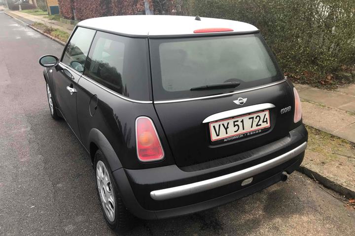 Sort Mini Cooper fra 2004