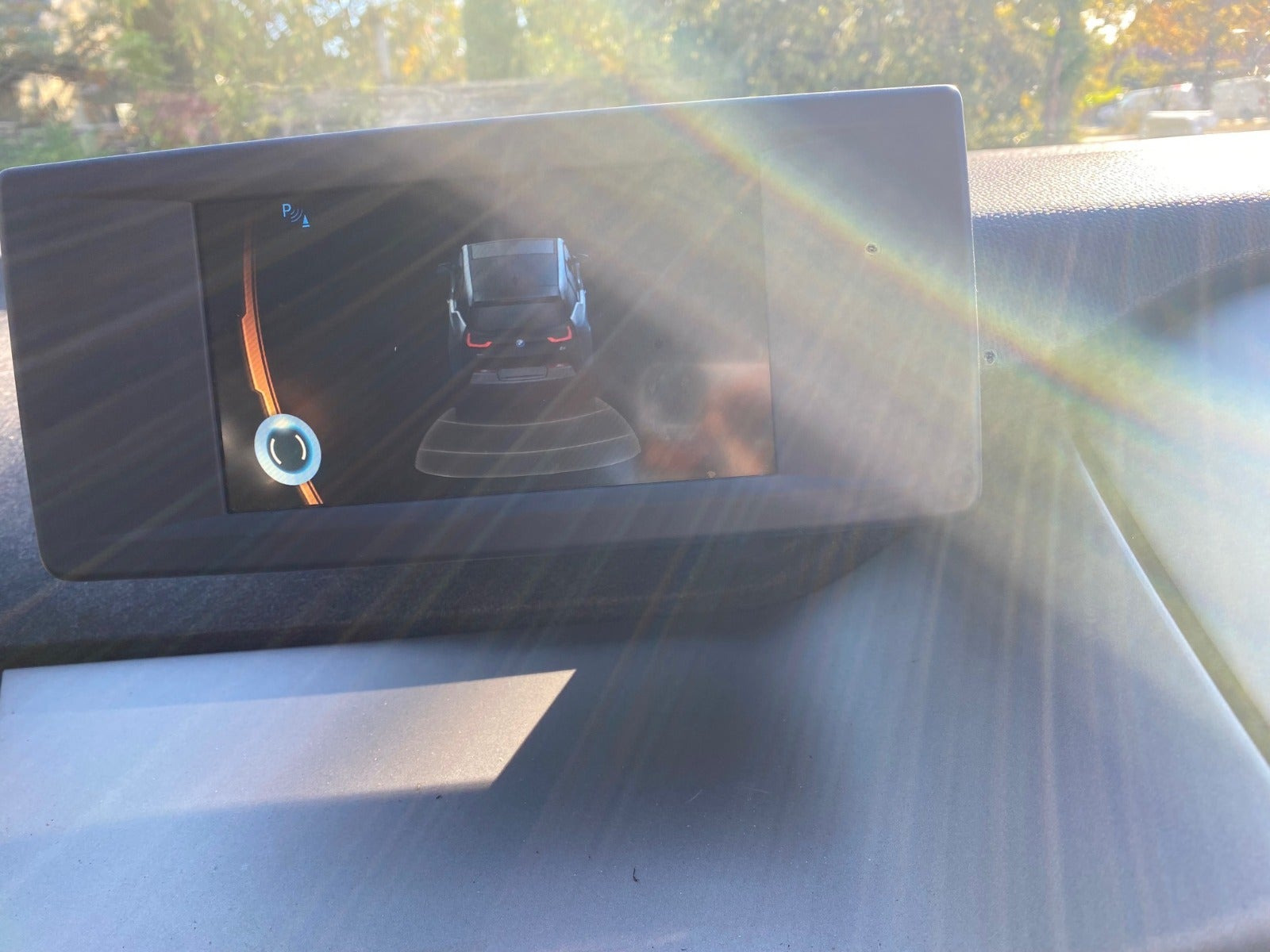 Blå BMW i3 fra 2018