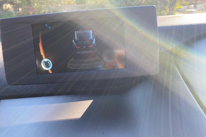 Blå BMW i3 fra 2018