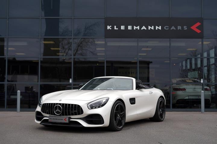 Hvid Mercedes AMG GT fra 2017