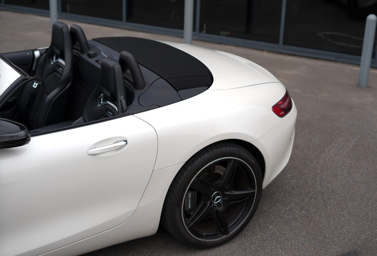 Hvid Mercedes AMG GT fra 2017
