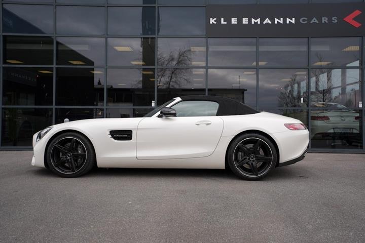 Hvid Mercedes AMG GT fra 2017