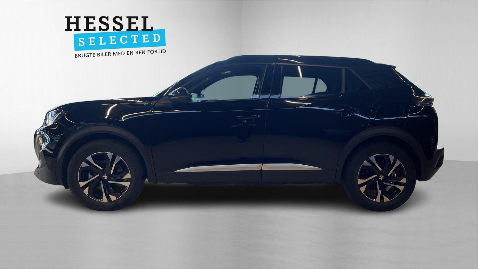 Sort Peugeot e-2008 fra 2023