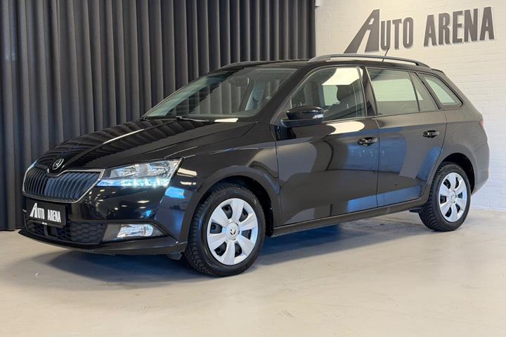 Sort Skoda Fabia fra 2019