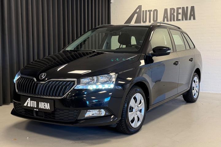 Sort Skoda Fabia fra 2019