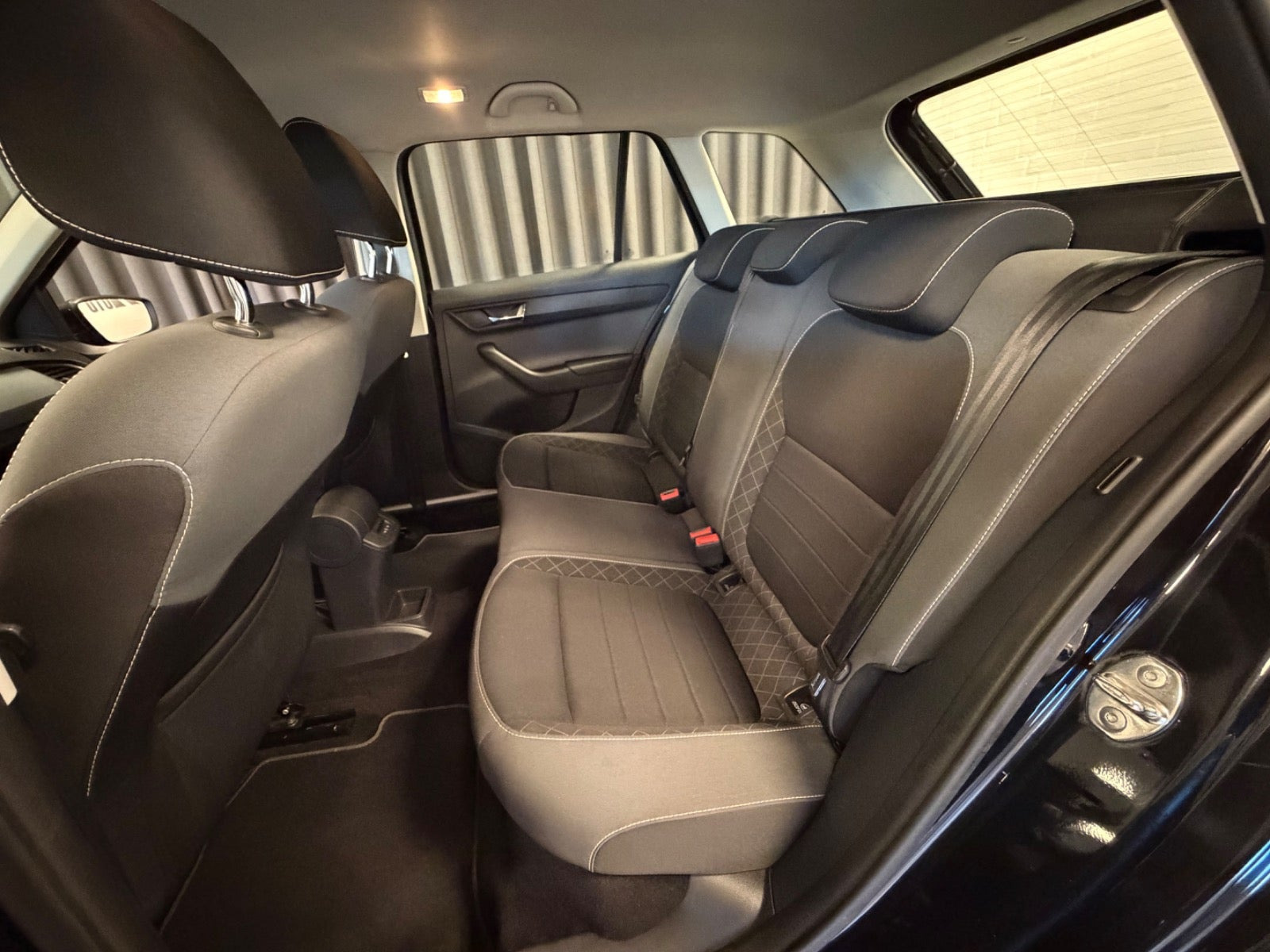 Sort Skoda Fabia fra 2019