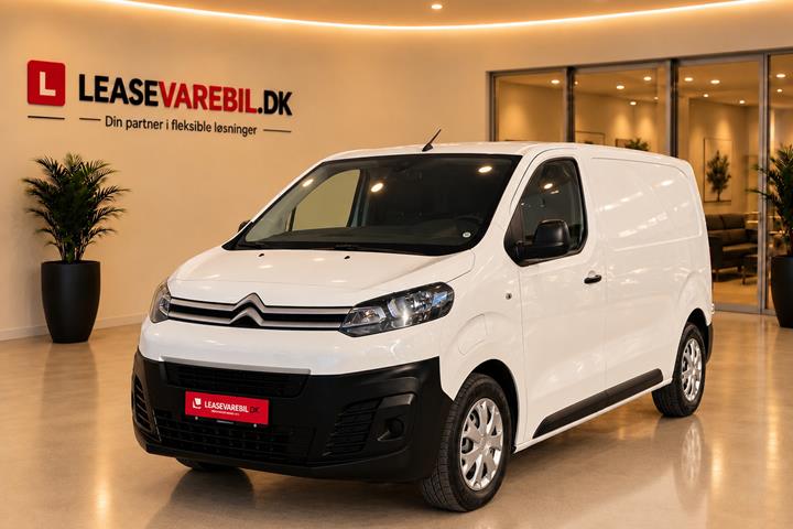 Hvid Citroën e-Jumpy fra 2021