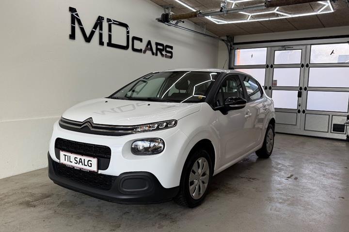 Hvid Citroën C3 fra 2017