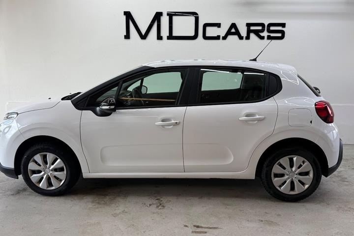 Hvid Citroën C3 fra 2017