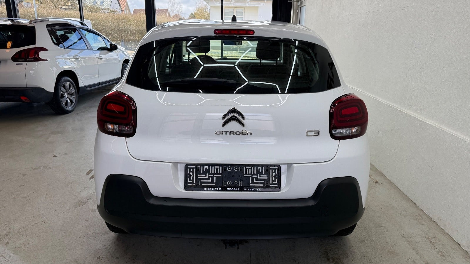 Hvid Citroën C3 fra 2017