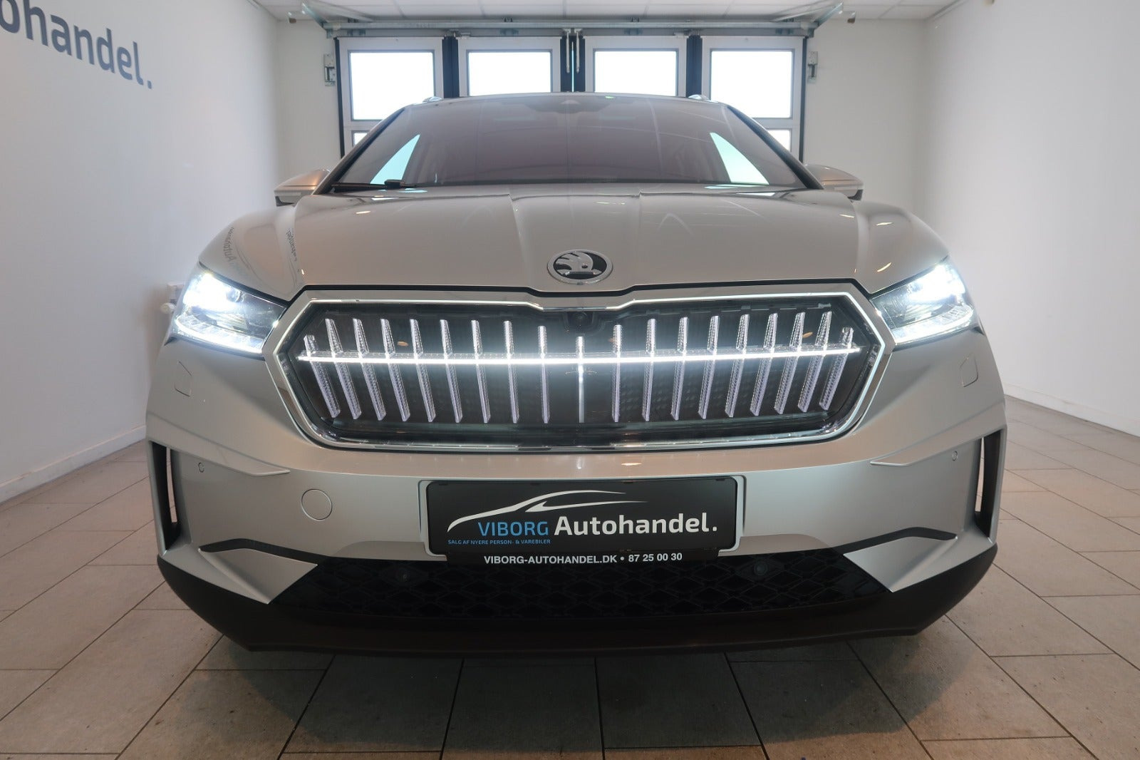 Sølv Skoda Enyaq fra 2023