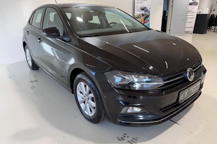 Sort VW Polo fra 2018
