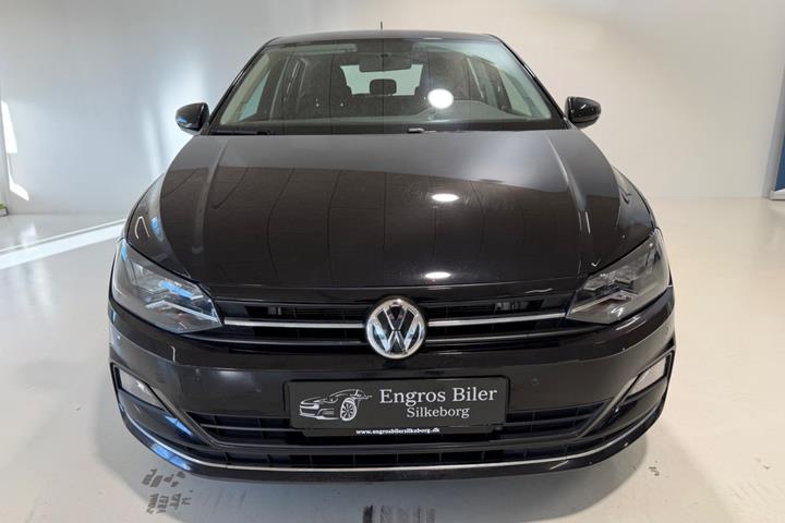 Sort VW Polo fra 2018