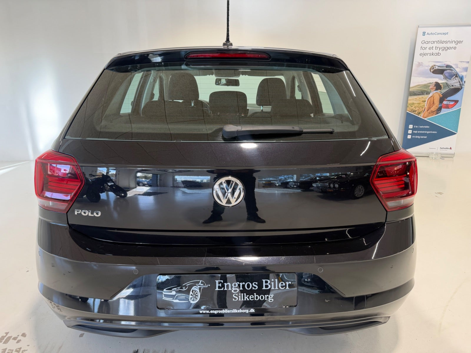Sort VW Polo fra 2018