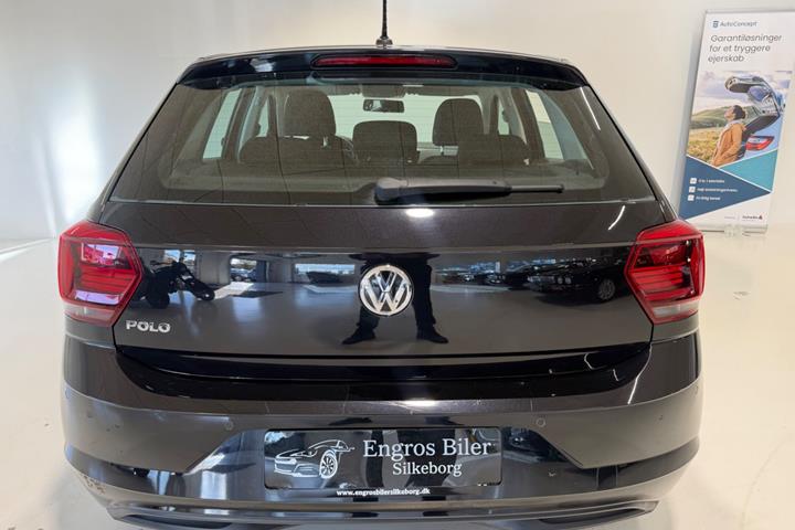 Sort VW Polo fra 2018