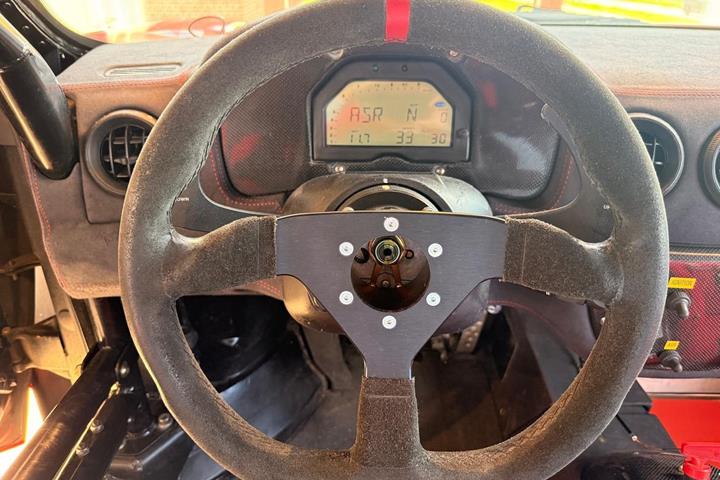 Rød Ferrari 360 fra 2004
