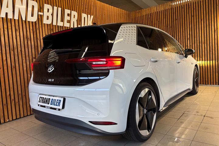 Hvid VW ID.3 fra 2021