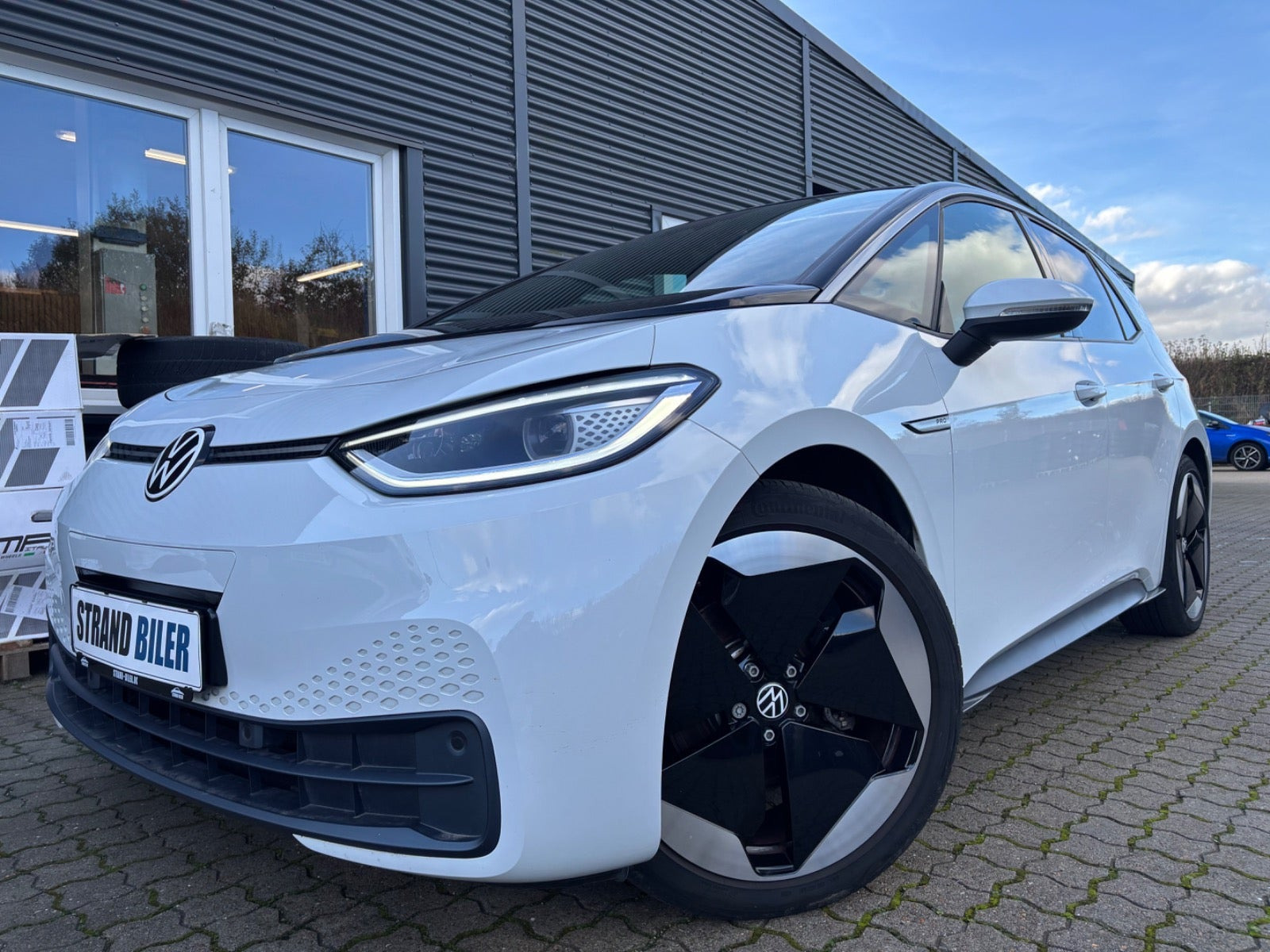 Hvid VW ID.3 fra 2021