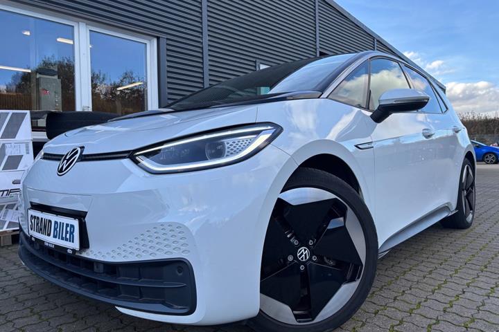 Hvid VW ID.3 fra 2021