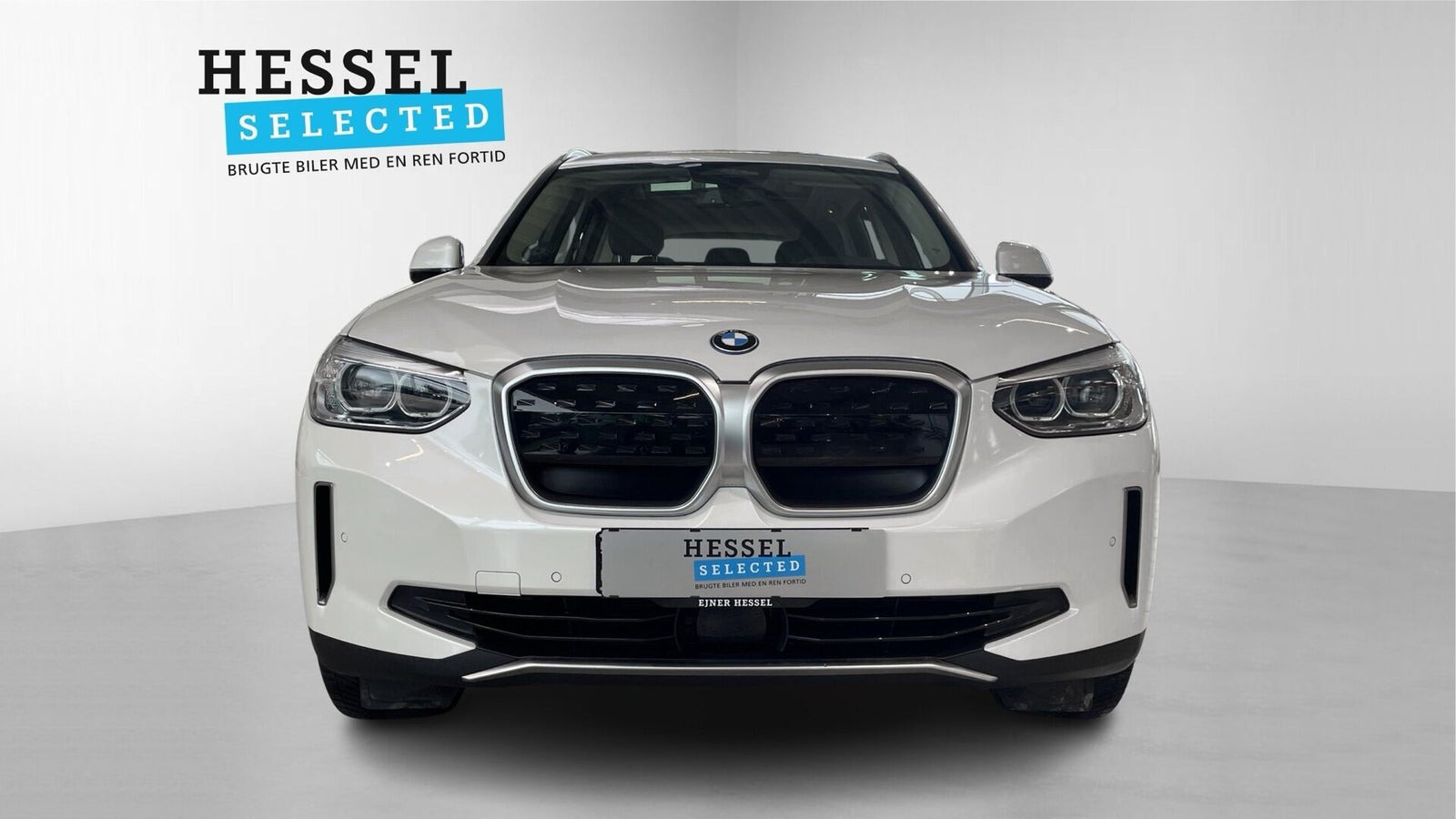 Hvid BMW iX3 fra 2021