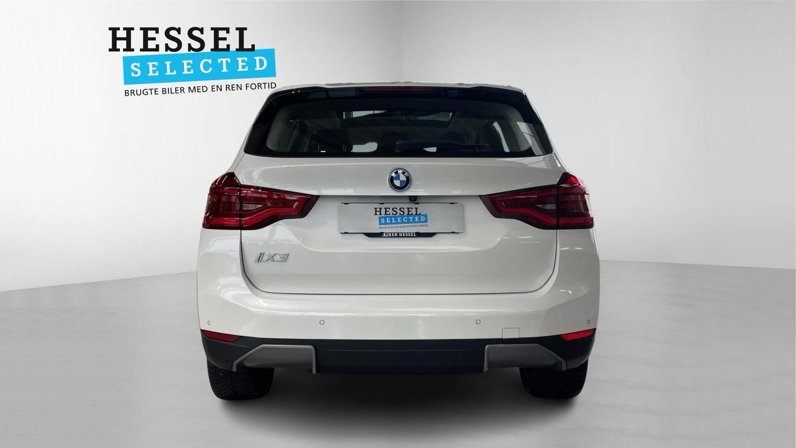 Hvid BMW iX3 fra 2021