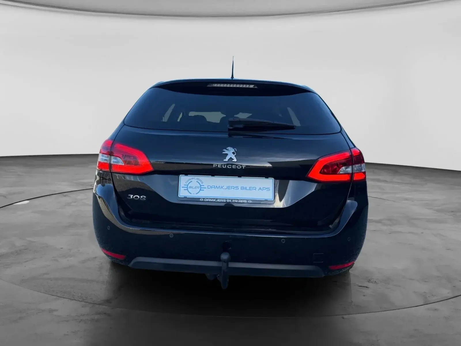 Sort Peugeot 308 fra 2020