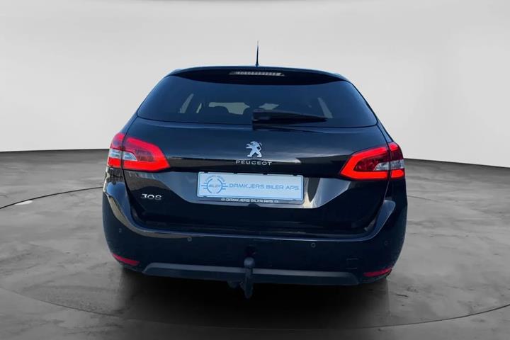 Sort Peugeot 308 fra 2020