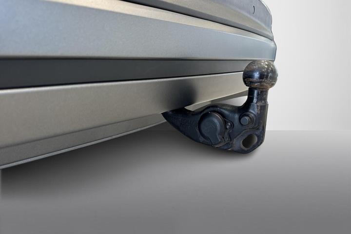 Blå Skoda Enyaq fra 2023