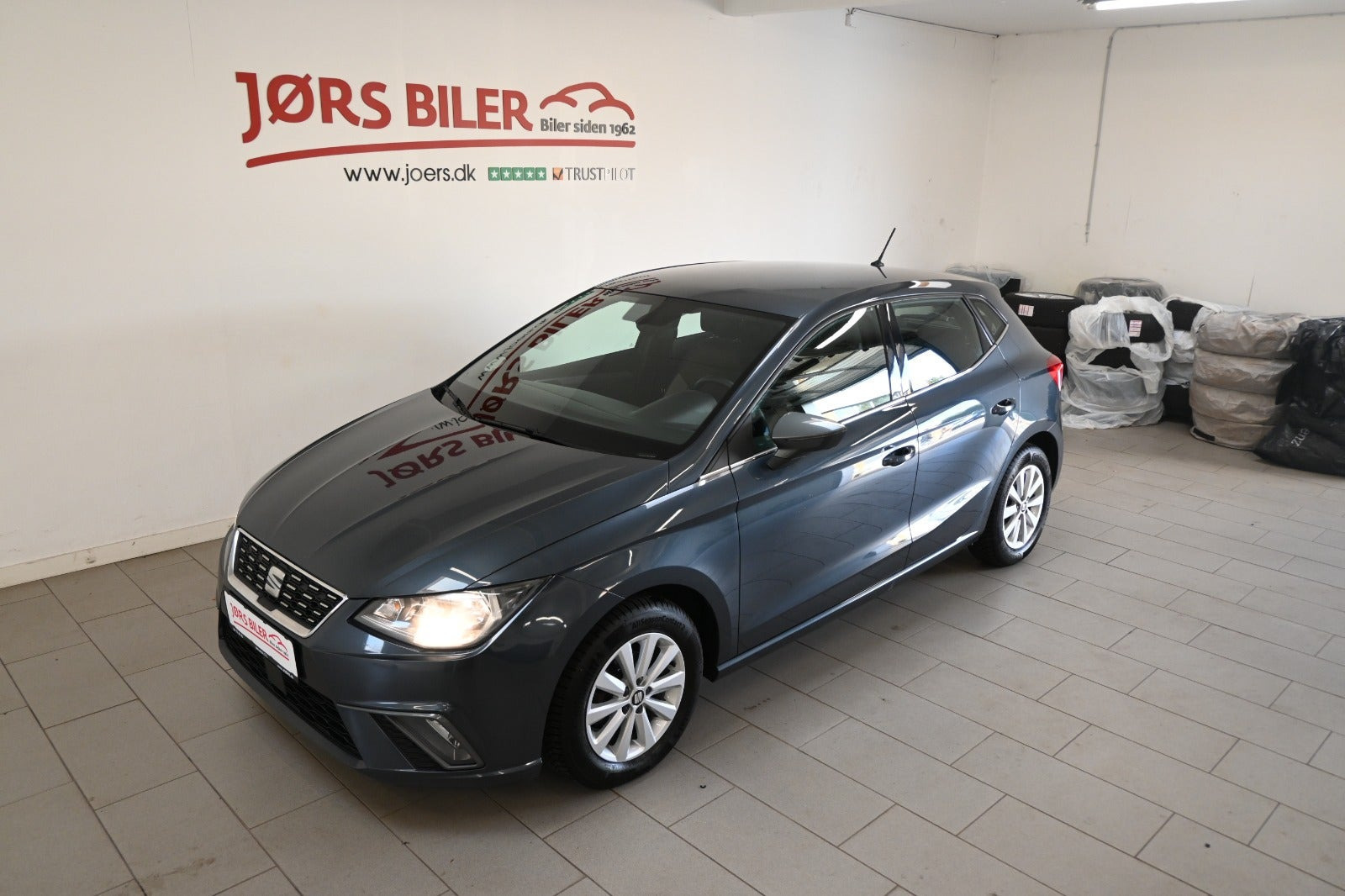 Grå Seat Ibiza fra 2019