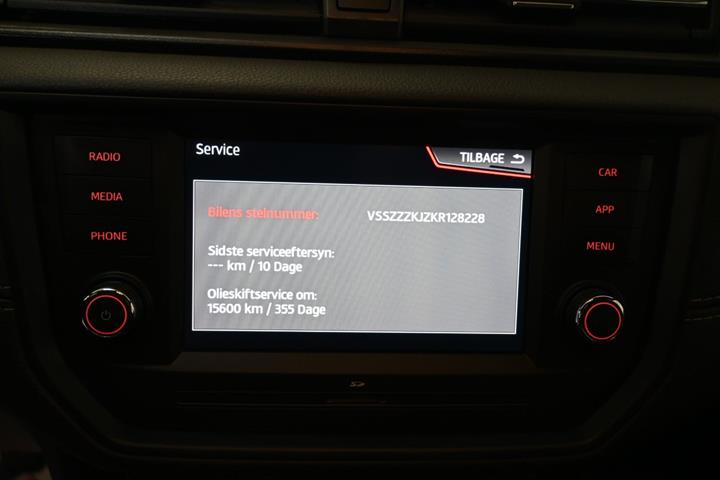 Grå Seat Ibiza fra 2019